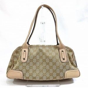 Gucci bag Princy handbag canvas mini GG Boston